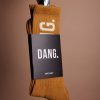 DANG Crew Socks Brown - Image 3