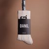 DANG Crew Socks Beige - Image 4