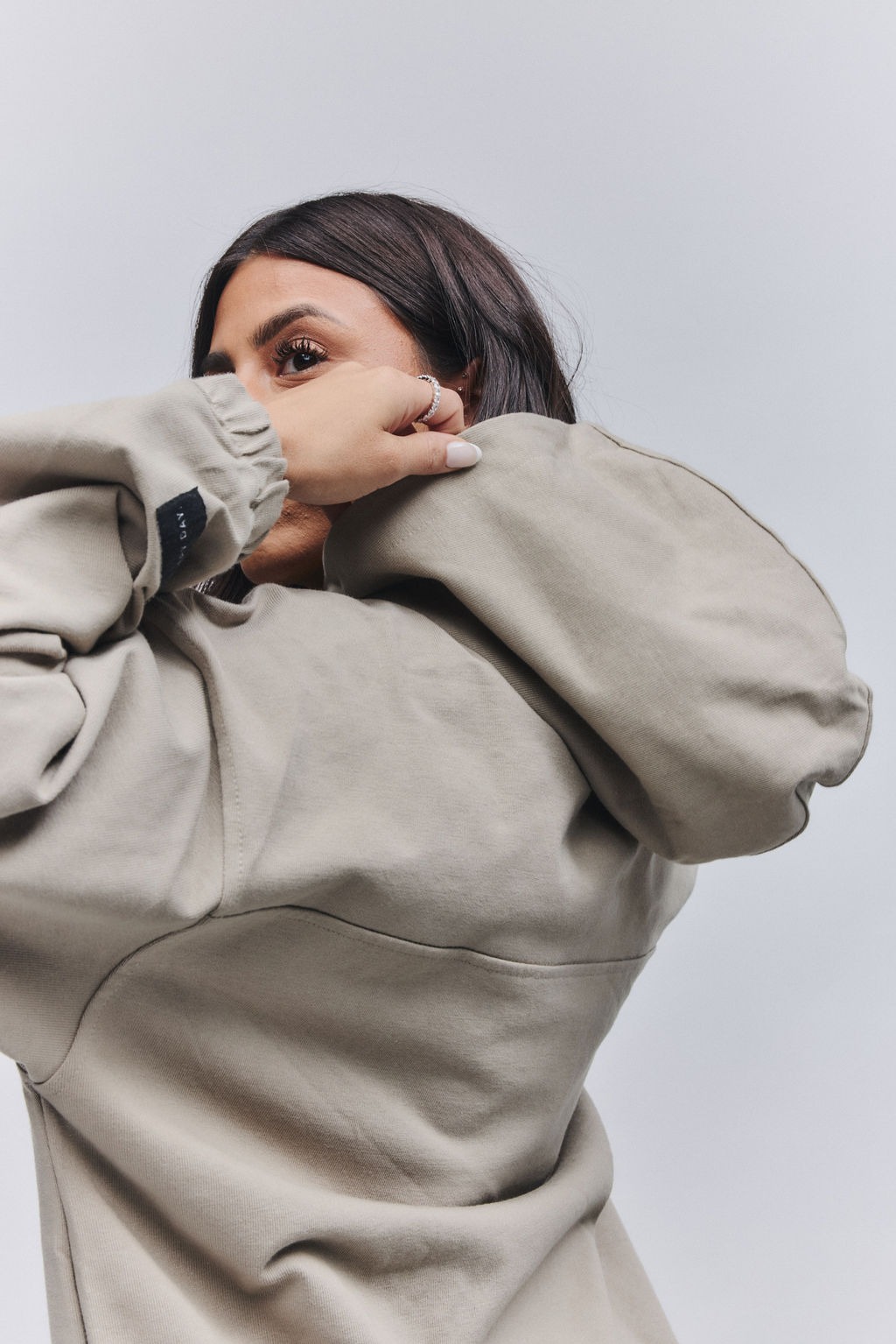 DANG Classic Hoodie Sand - Image 2