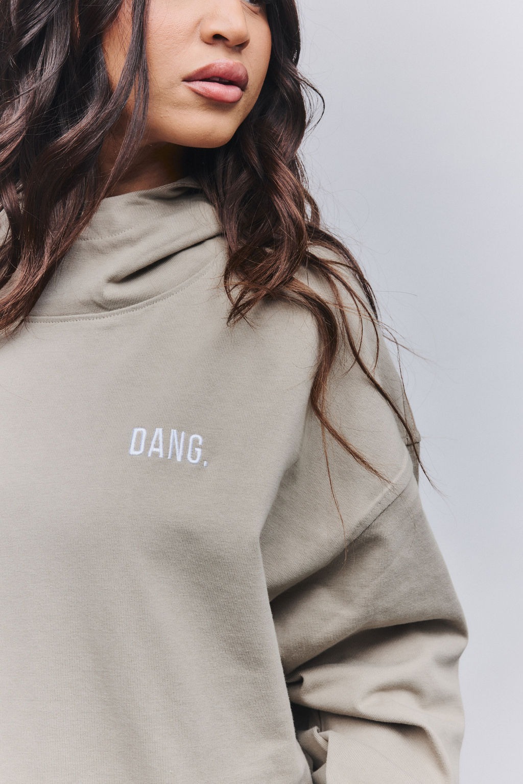DANG Classic Hoodie Sand - Image 5