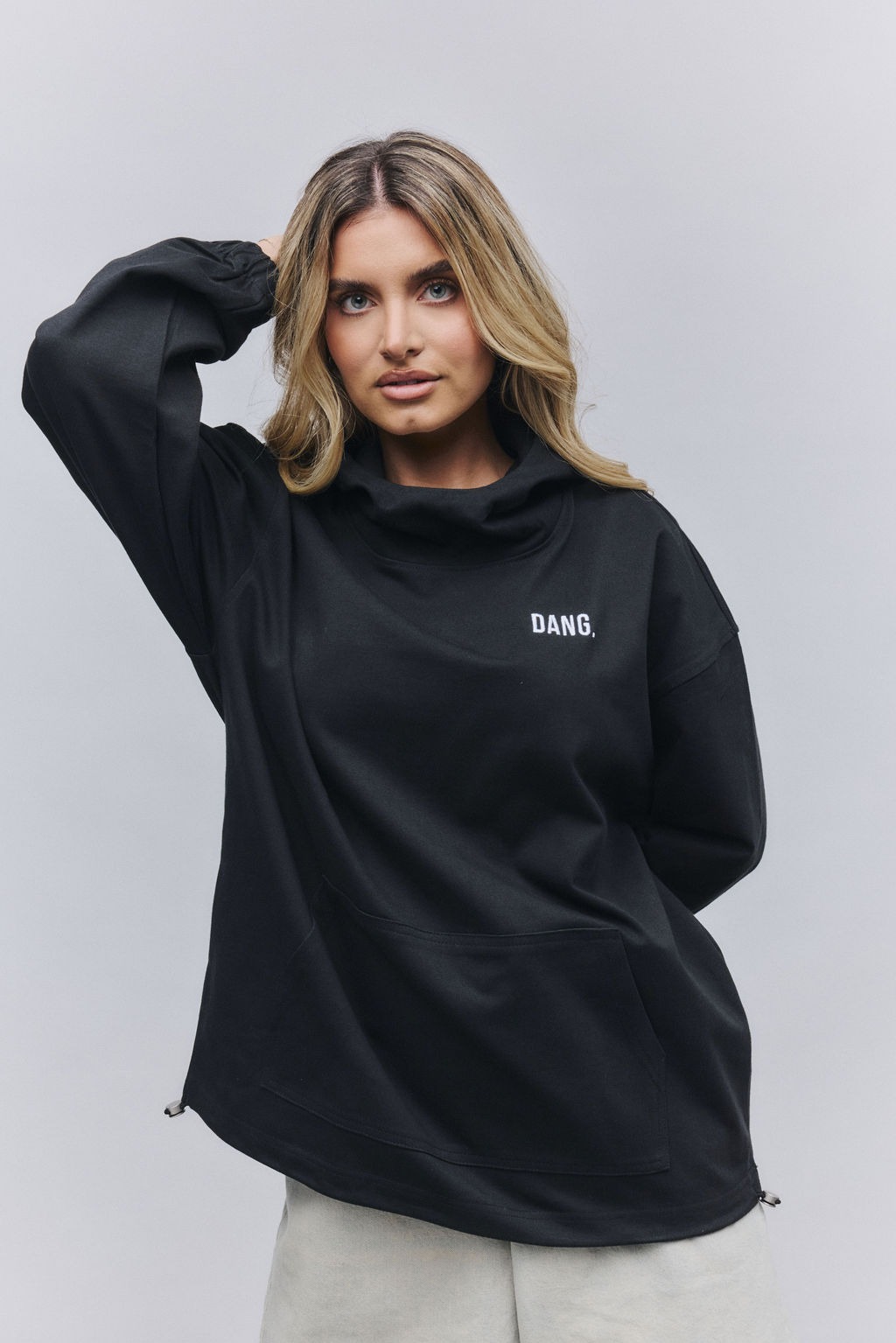 DANG Classic Hoodie Black - Image 6