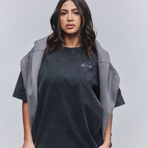 DANG Signature Tee Washed Black