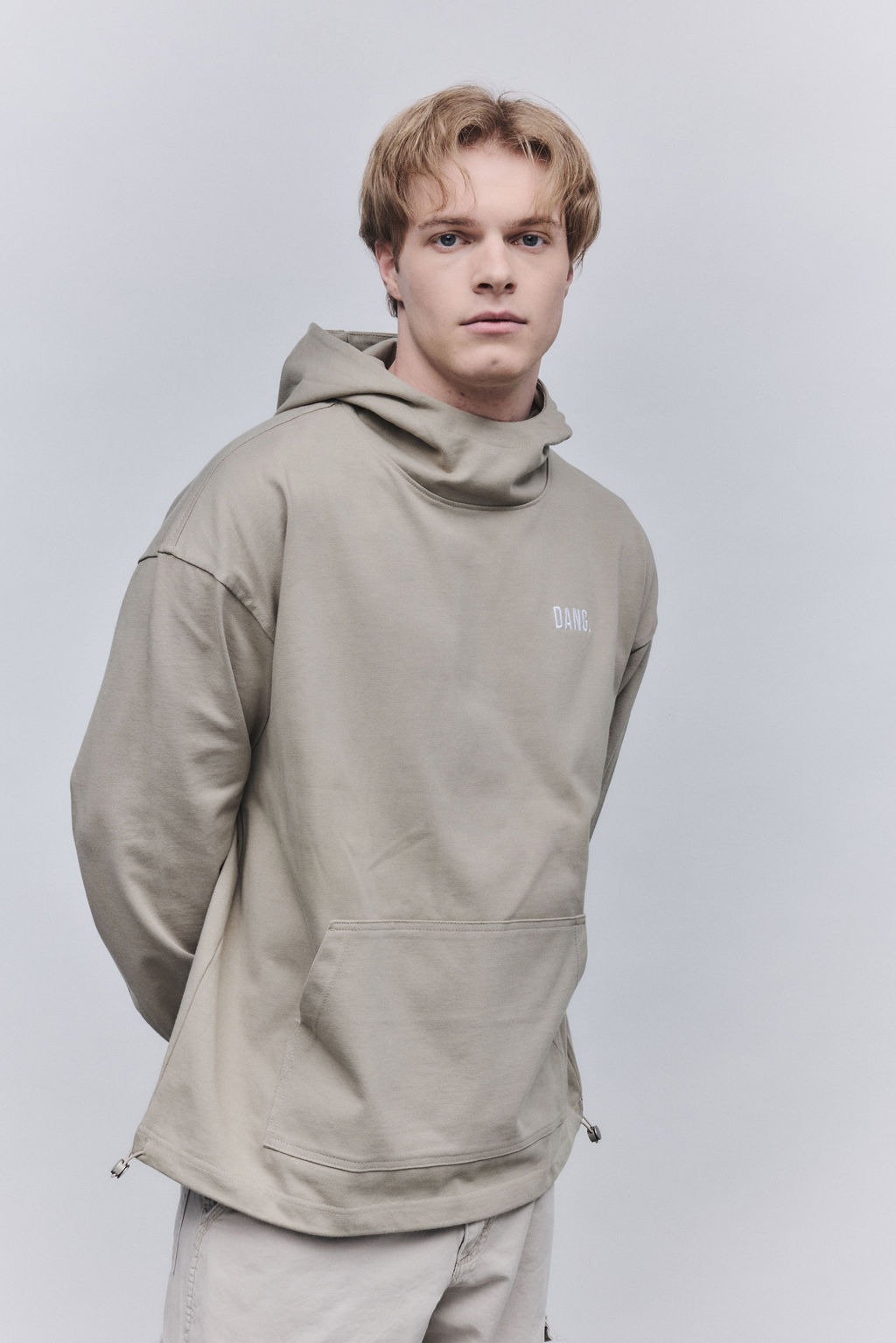 DANG Classic Hoodie Sand - Image 6