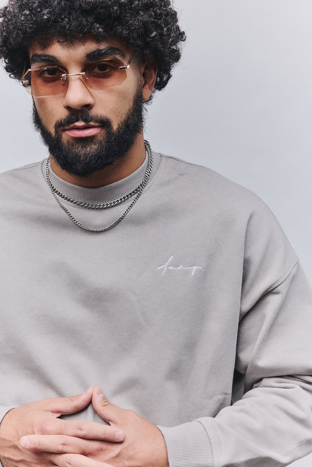 DANG Signature Crewneck Grey - Image 8