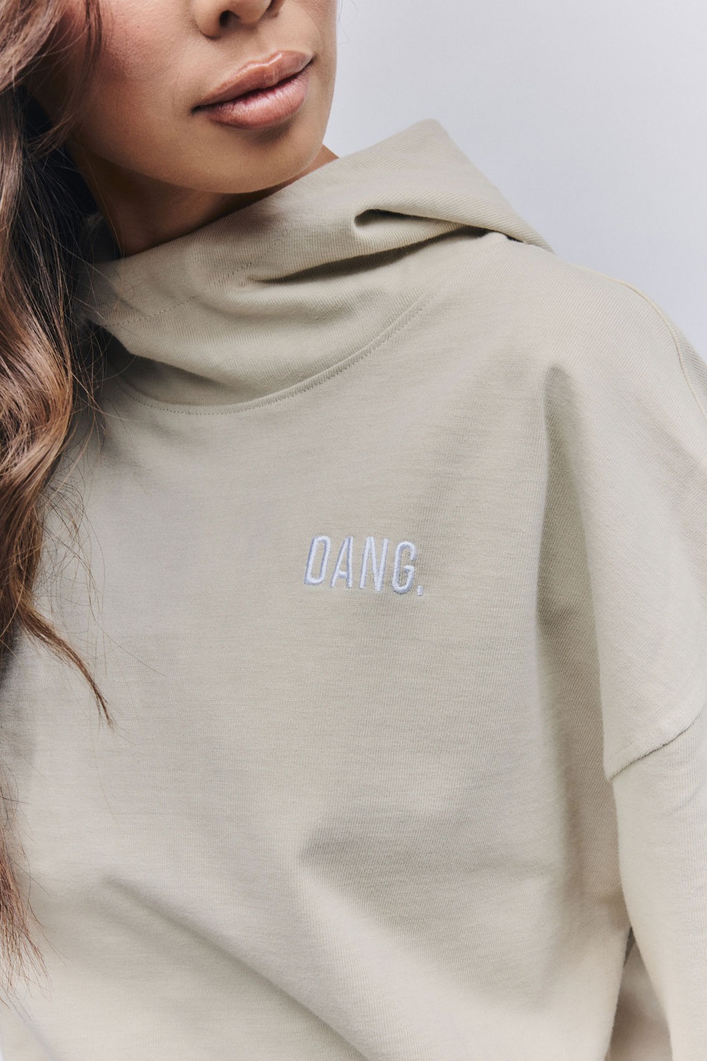 DANG Classic Hoodie Sand - Image 9